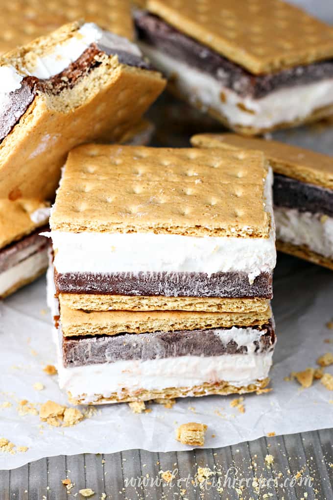 Frozen S'mores Bars