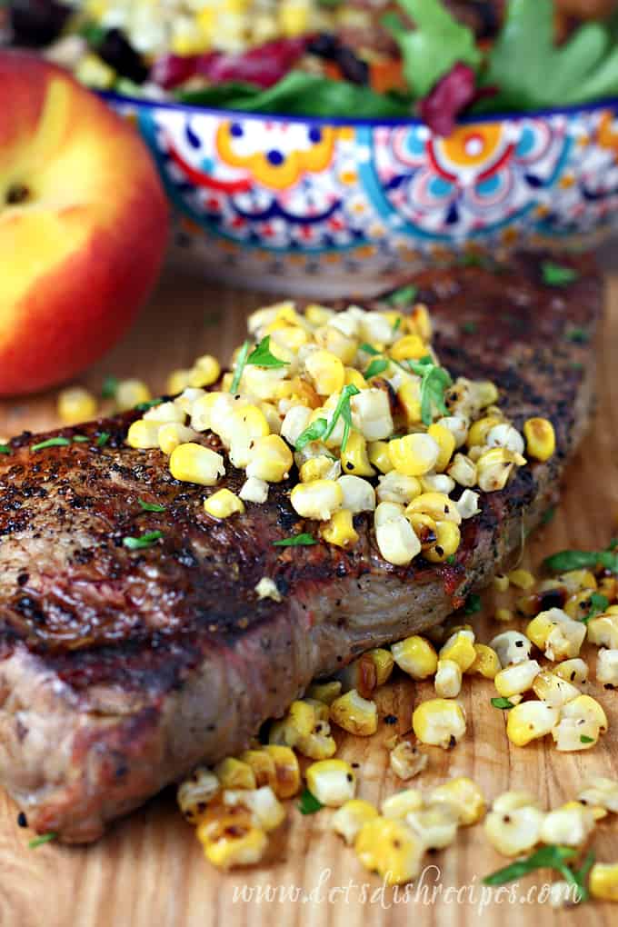 Steak and Corn