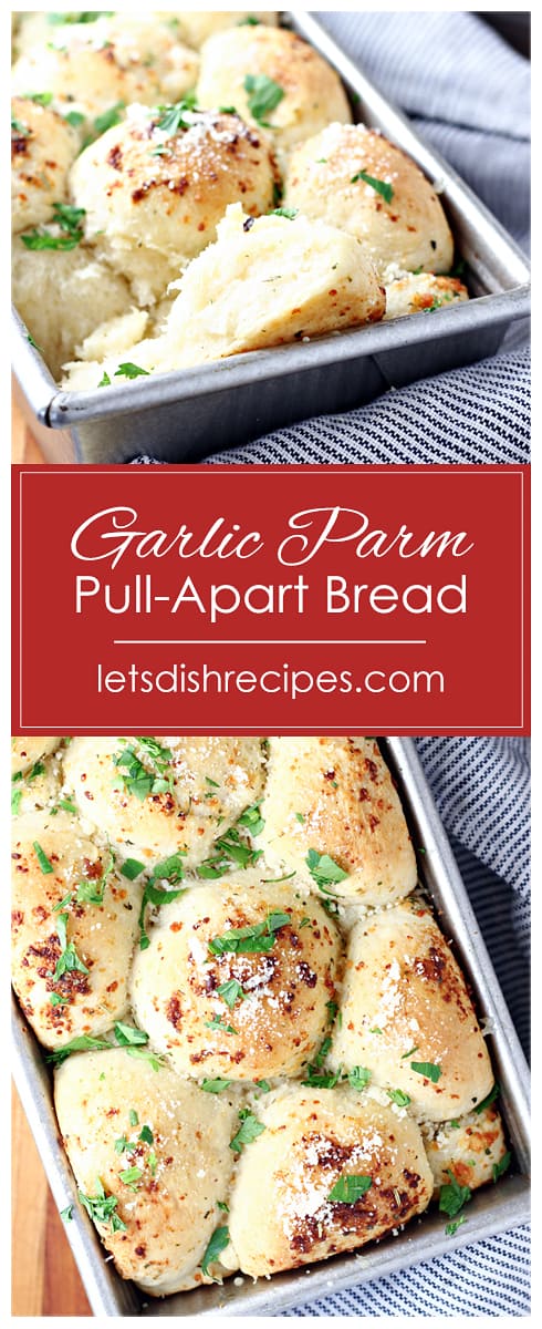 Garlic Parmesan Pull-Apart Bread