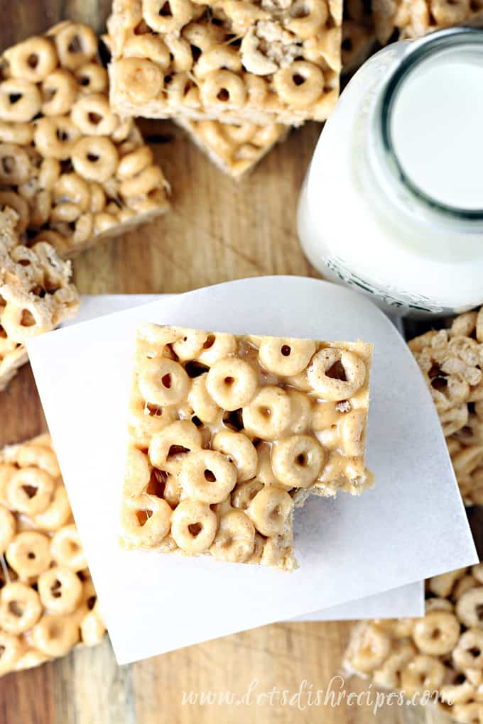 Peanut Butter Cheerios Bars