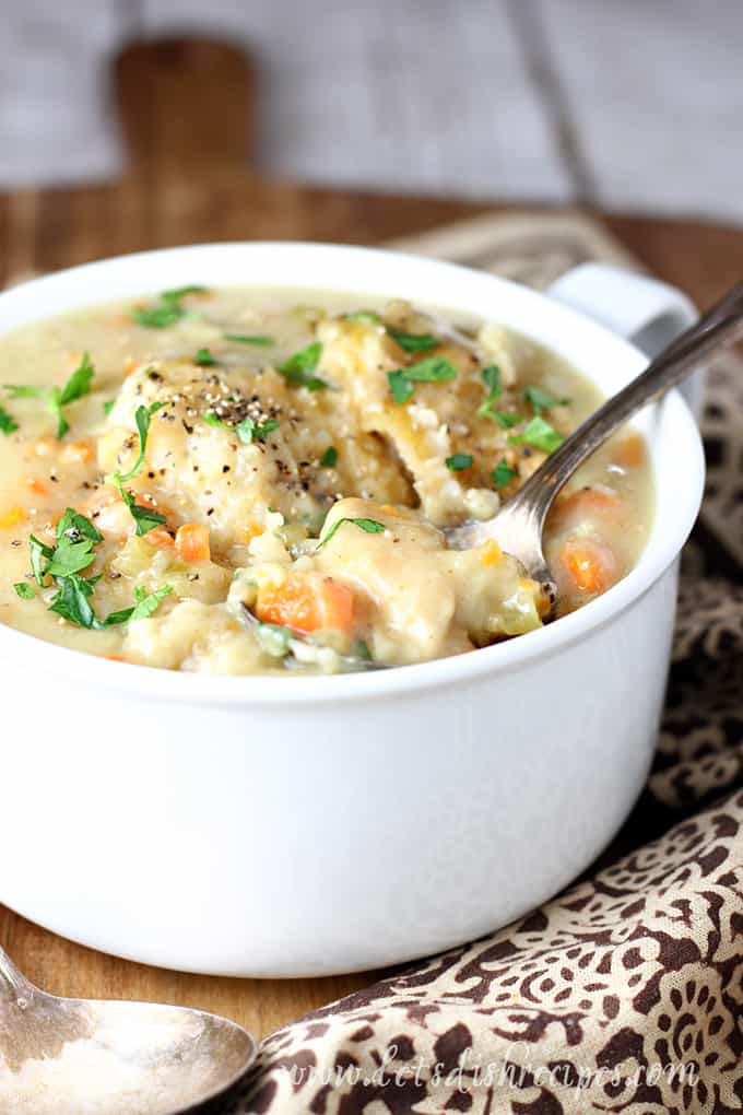 Slow Cooker Chicken and Dumplings