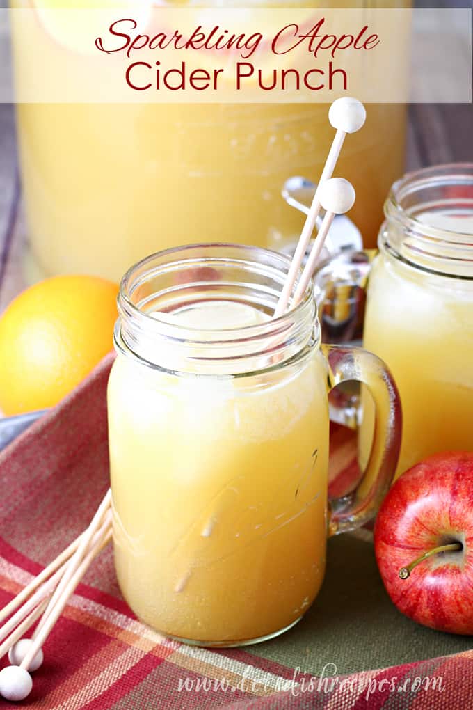 Sparkling Apple Cider Punch