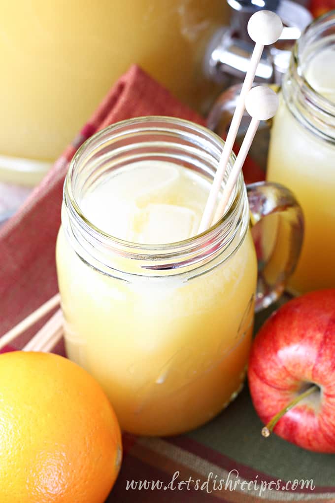 Sparkling Apple Cider Punch