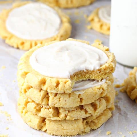 Frosted Pumpkin Sugar Cookies feature