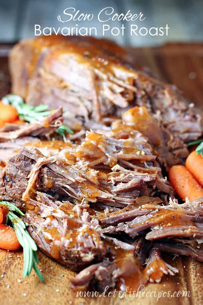 Slow Cooker Bavarian Pot Roast