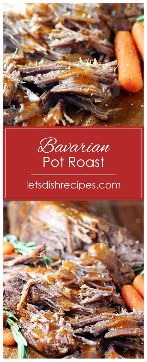 Slow Cooker Bavarian Pot Roast