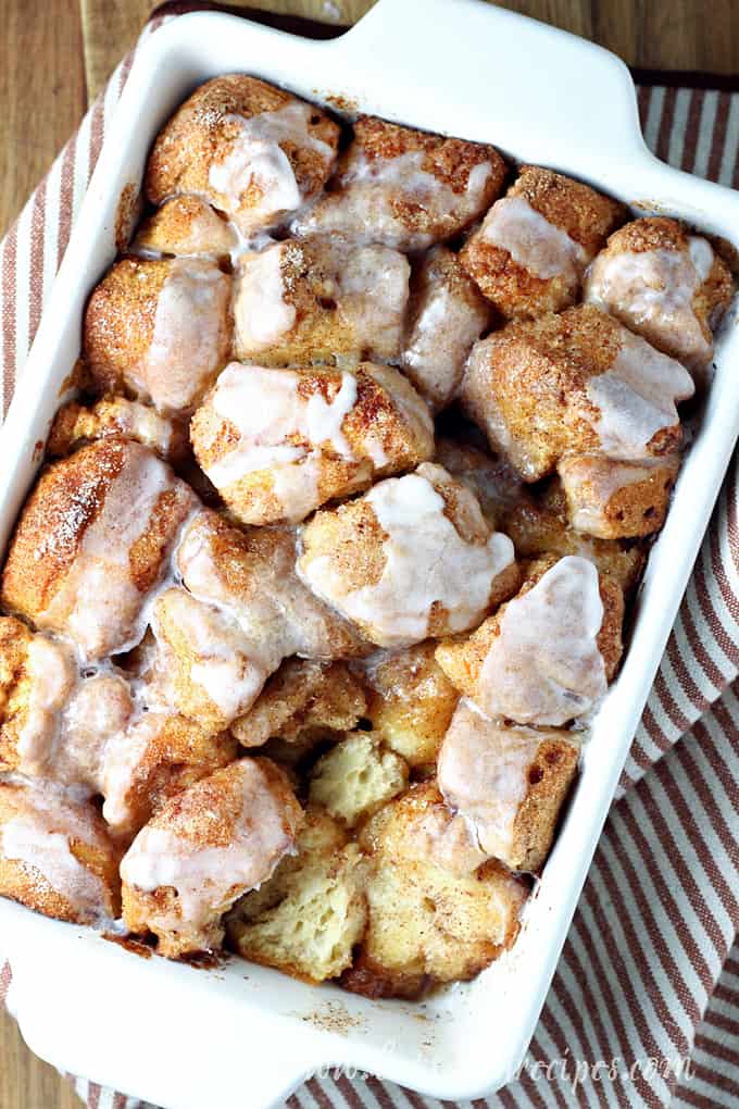 Cinnamon Roll Monkey Bread Bake