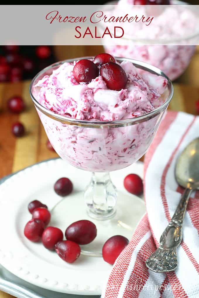 Frozen Cranberry Salad