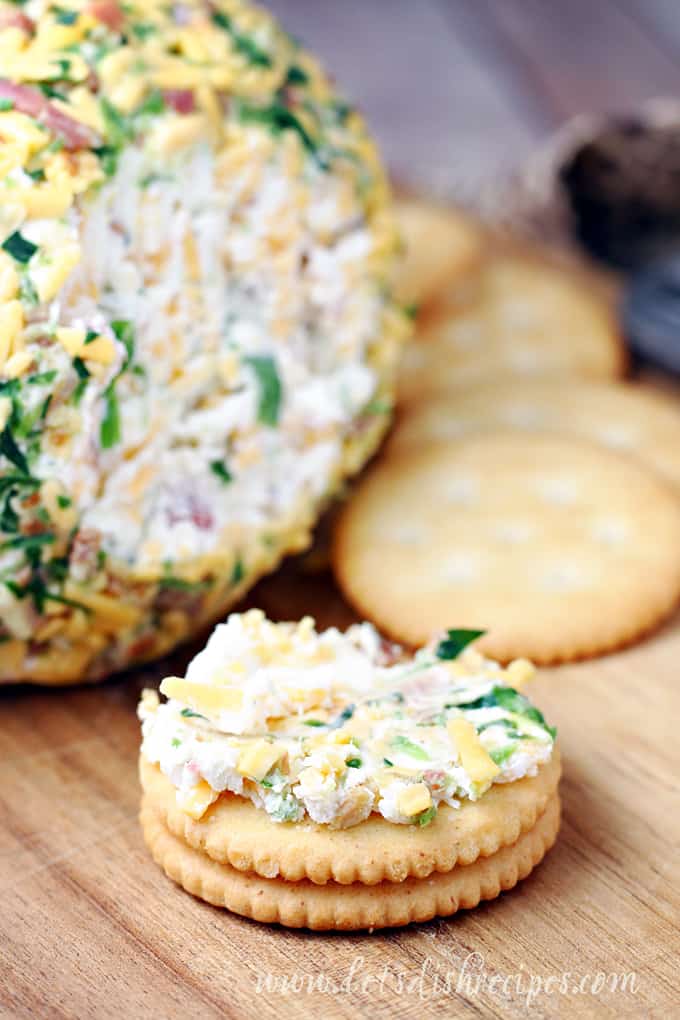 Jalapeno Popper Cheeseball