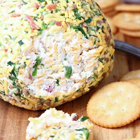 Jalapeno Popper Cheeseball feature