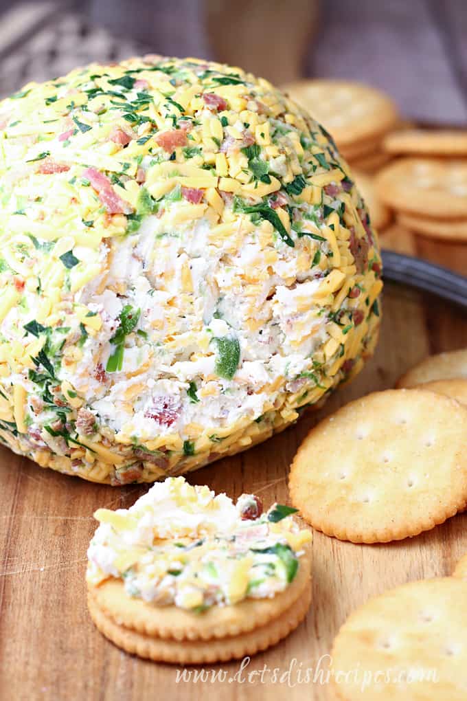 Jalapeno Popper Cheeseball