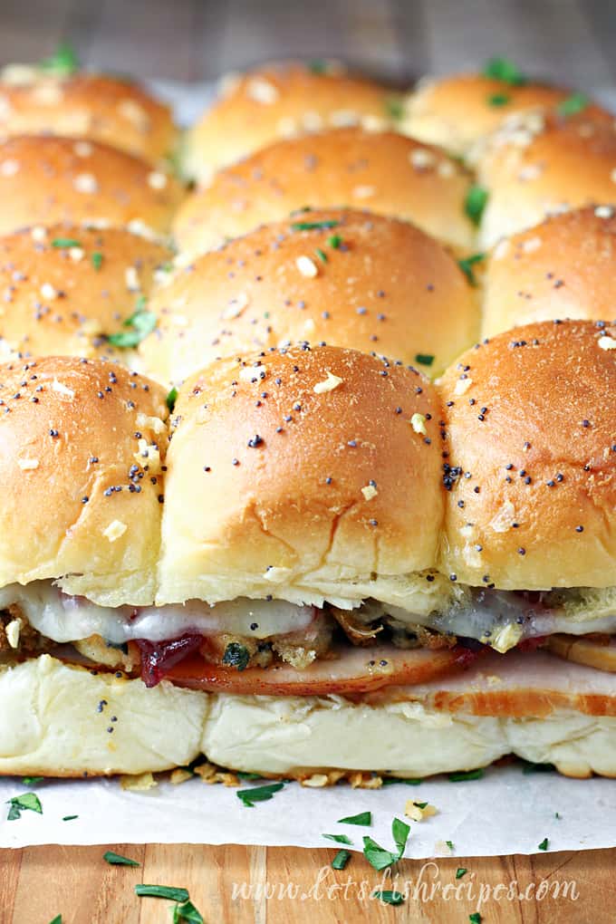 Leftover Thanksgiving Turkey Sliders