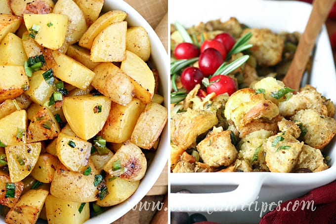 Potatoes and Stuffing