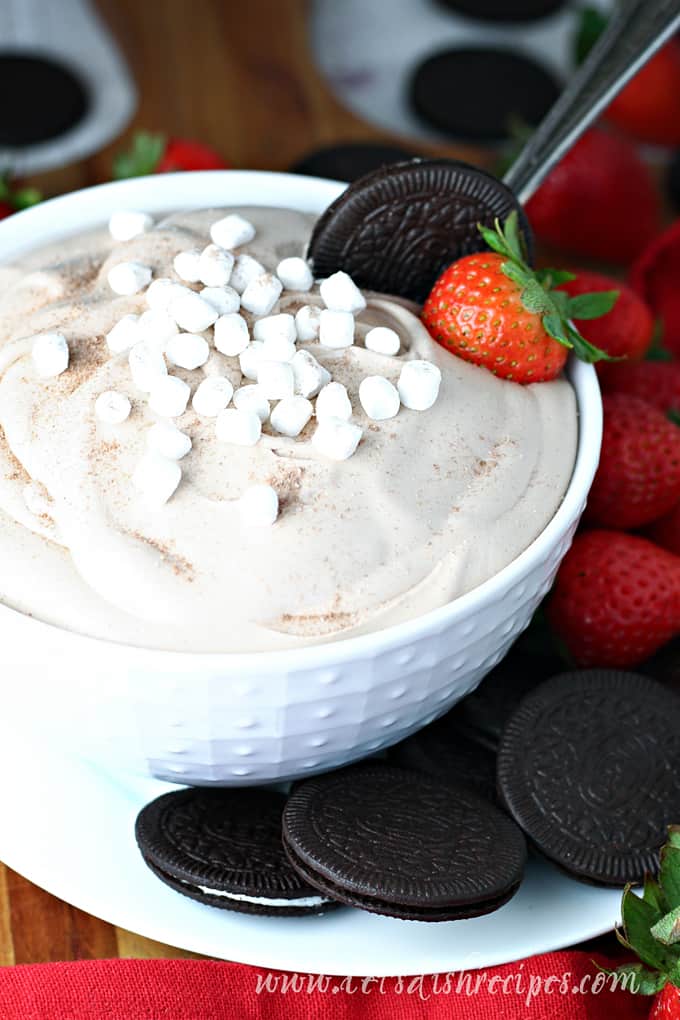 Hot Cocoa Marshmallow Dip