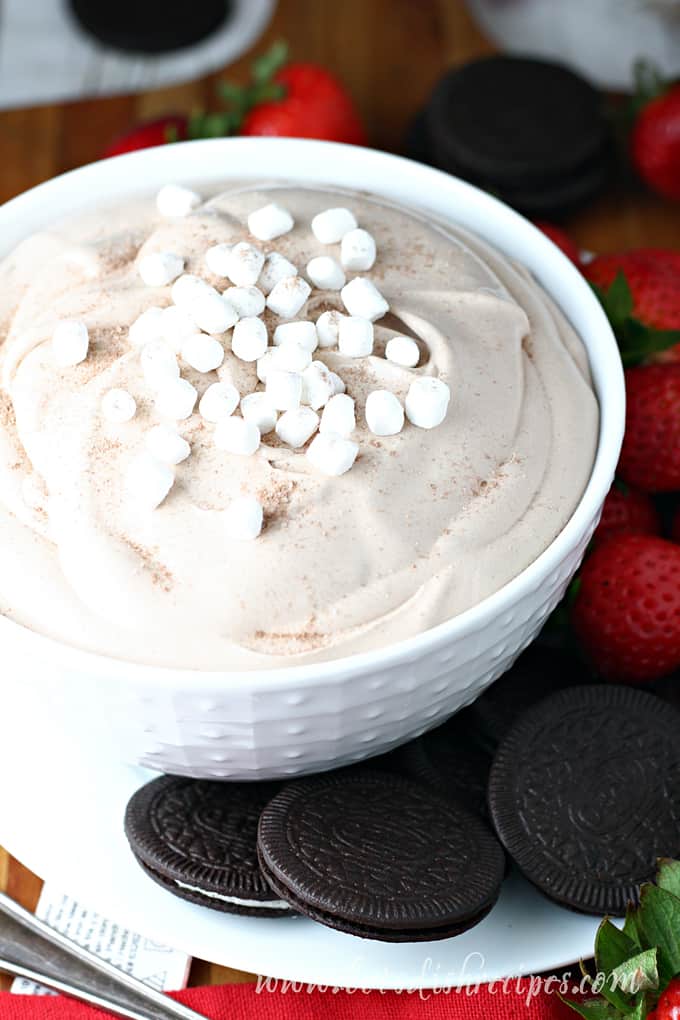 Hot Cocoa Marshmallow Dip