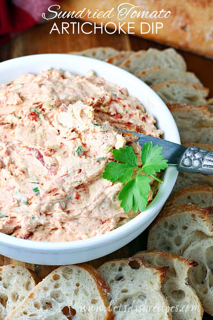 Sun-Dried Tomato Artichoke Dip