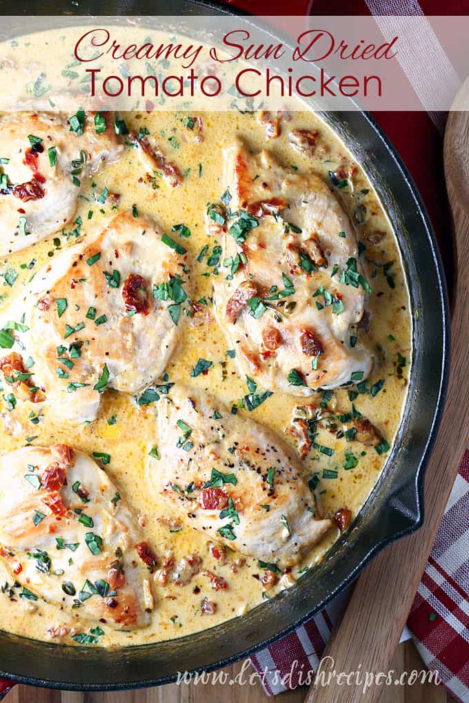 Creamy Sun-Dried Tomato Chicken