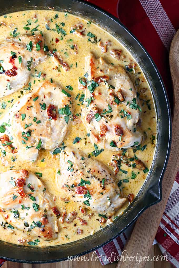 Creamy Sun-Dried Tomato Chicken