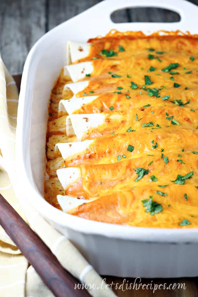 Easy Cheese Enchiladas