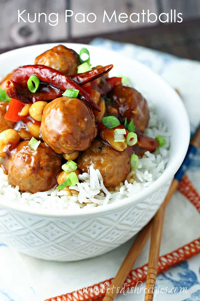 Kung Pao Meatballs