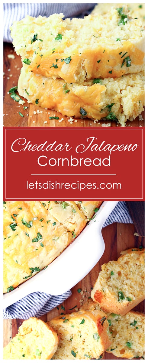 Cheddar Jalapeno Cornbread