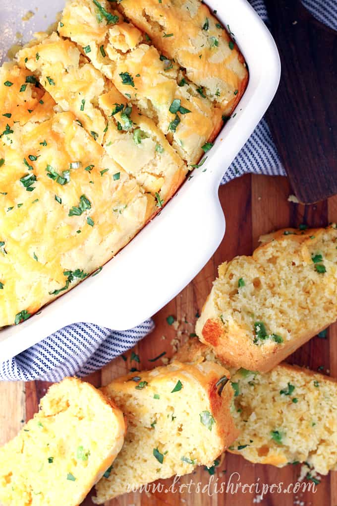 Cheddar Jalapeno Cornbread