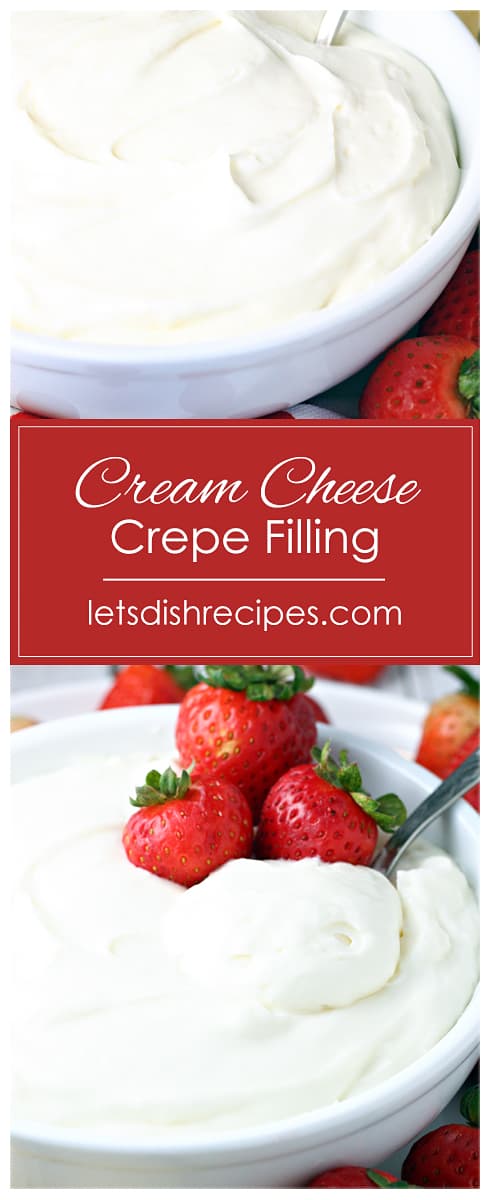 Cream Cheese Crepe Filling Pin