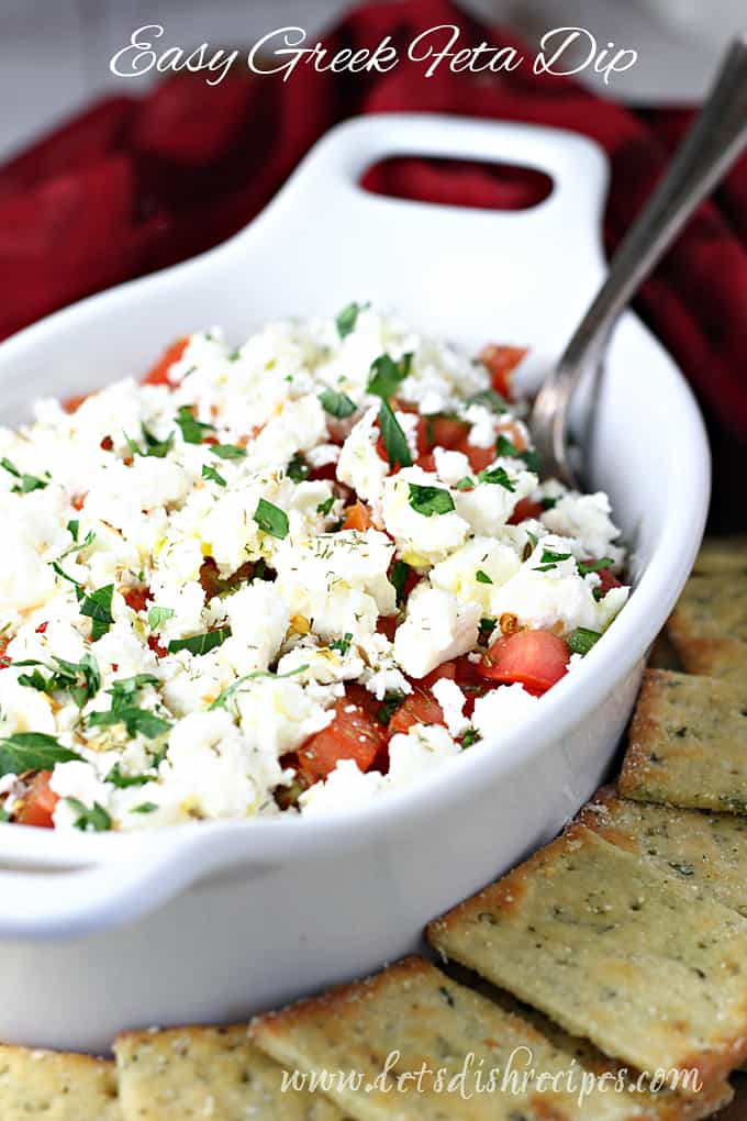 Easy Greek Feta Dip