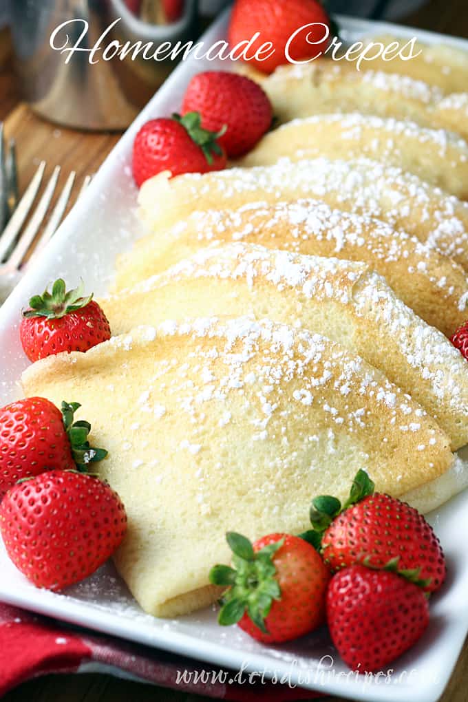 Favorite Homemade Crepes