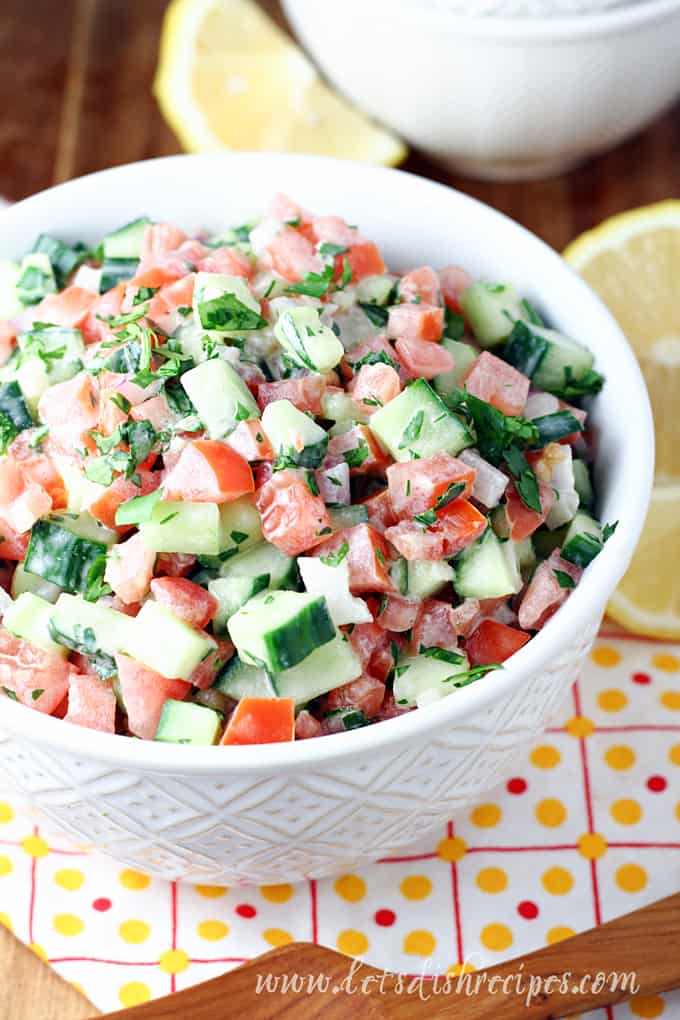 Simple Israeli Salad