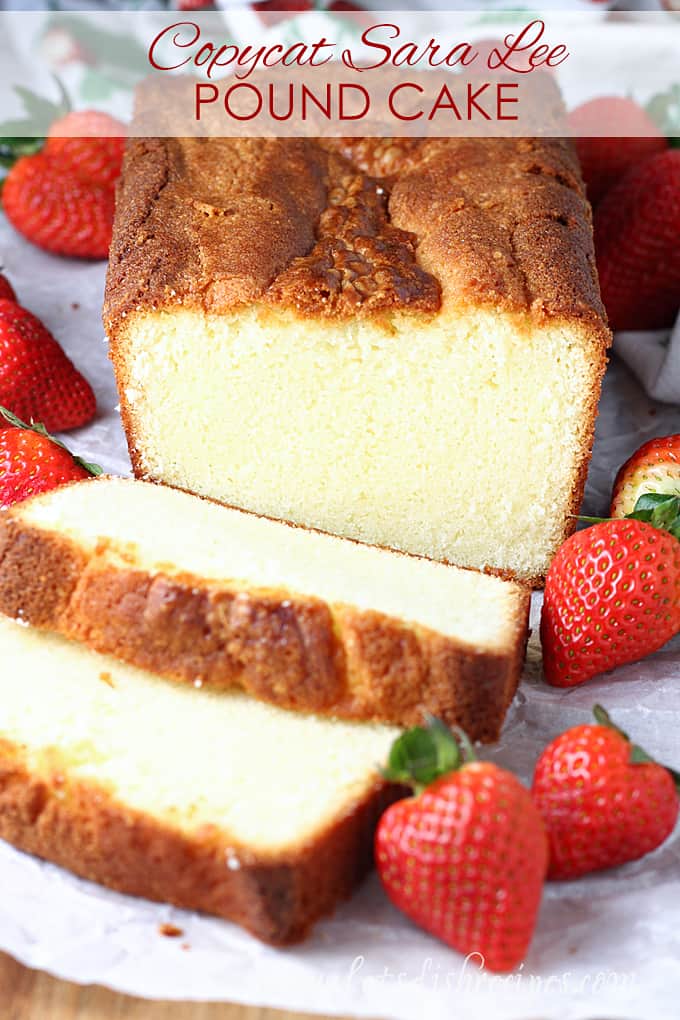 Copycat Sara Lee Pound Cake