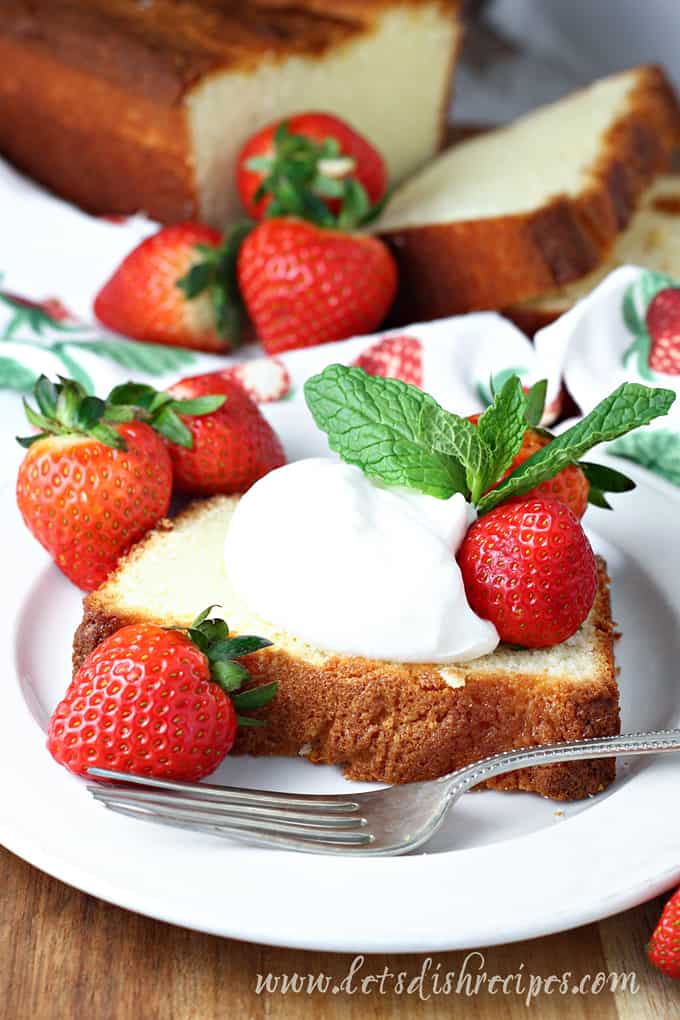 Copycat Sara Lee Pound Cake