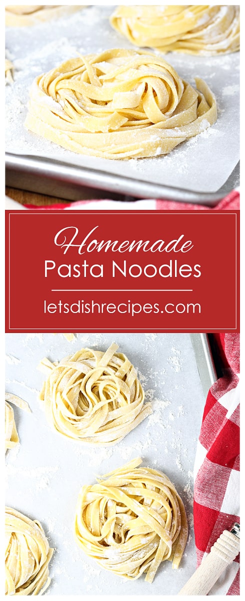 Homemade Pasta Noodles