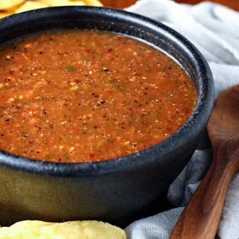 Roasted Tomato Salsa feature