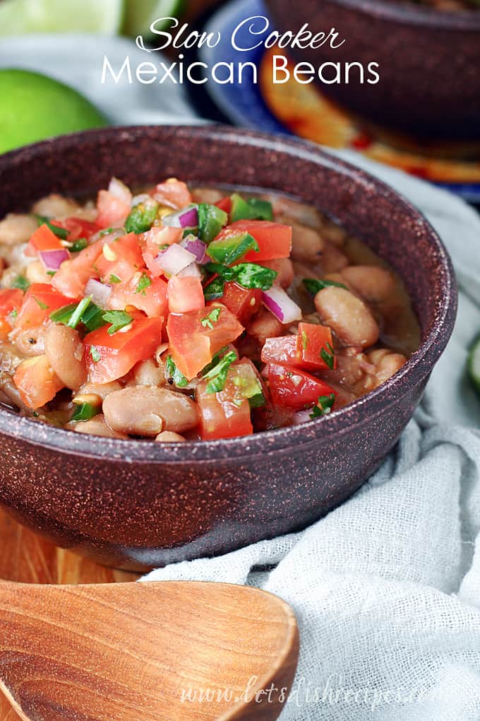 Slow Cooker Mexican Pinto Beans