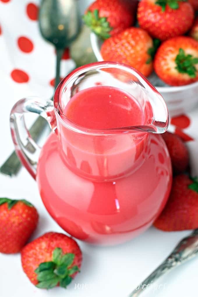 Strawberry Pancake Syrup