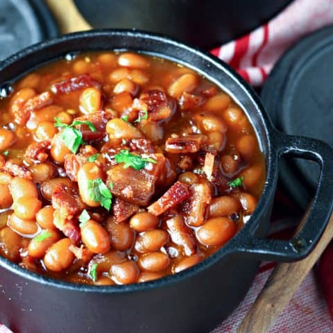 Best Slow Cooker Baked Beans feature