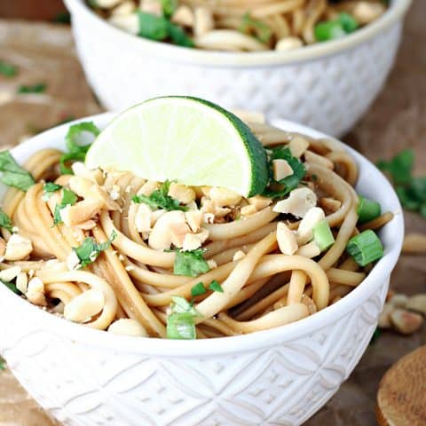 Quick and Easy Peanut Noodles feature