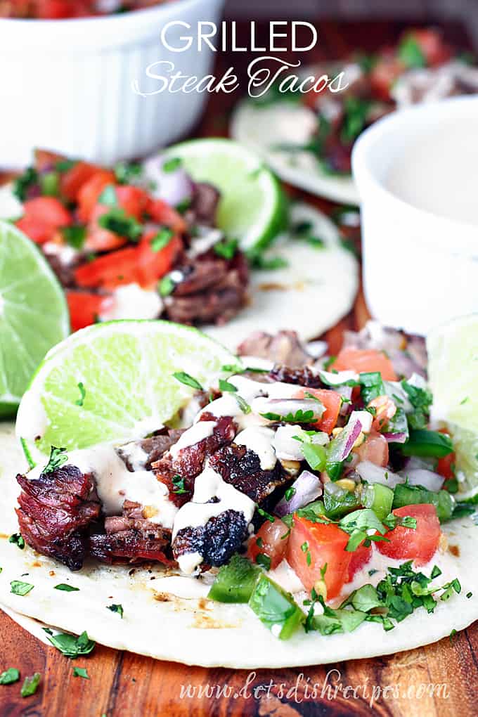 Simple Grilled Steak Tacos