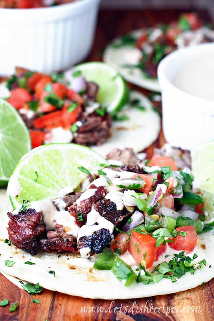 Simple Grilled Steak Tacos