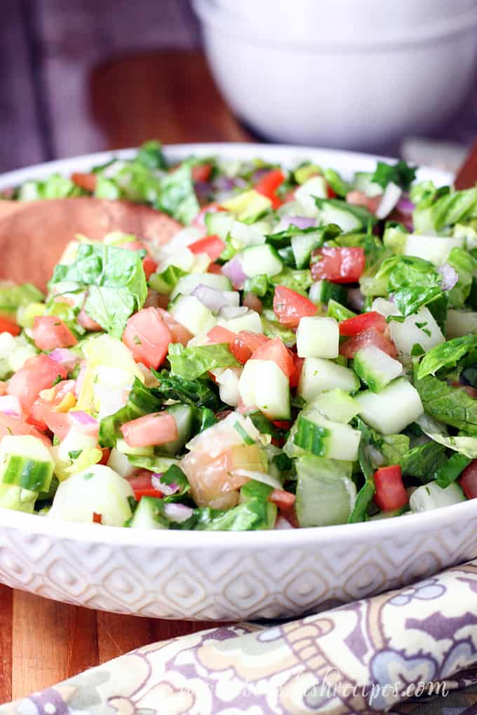 Traditional Afghan Salad