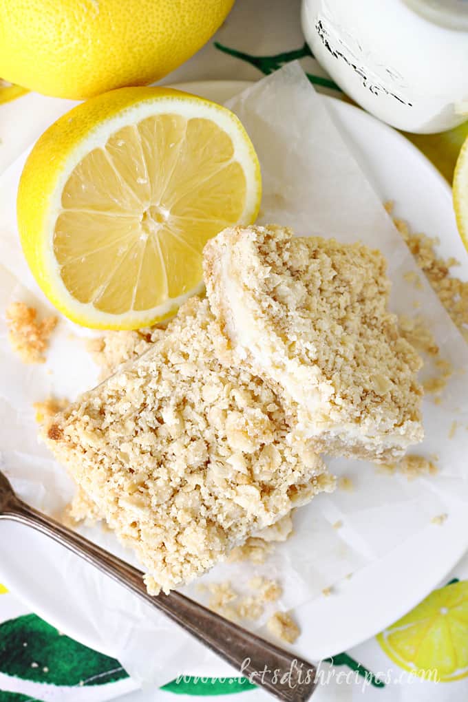 Easy Lemon Crumb Bars