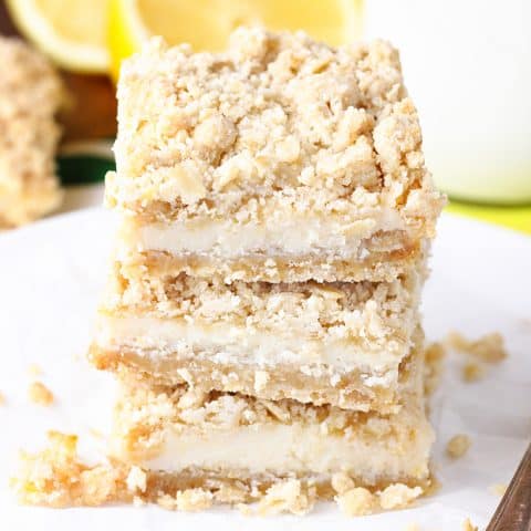 Easy Lemon Crumb Bars feature