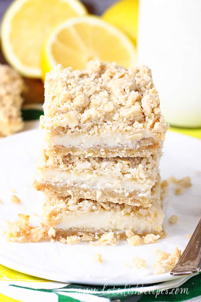 Easy Lemon Crumb Bars