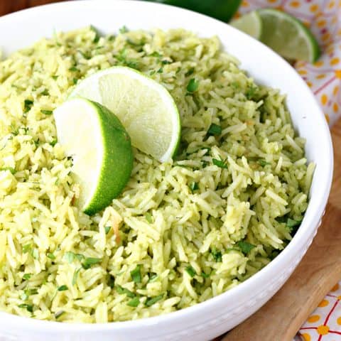 Green Chile Rice feature