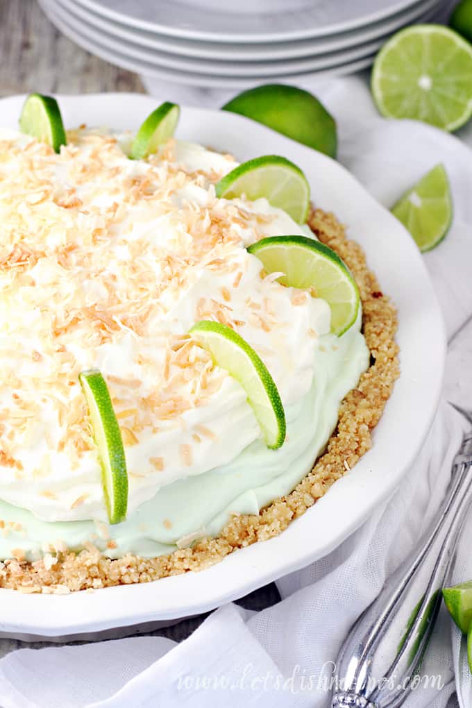 Mile High Key Lime Cream Pie