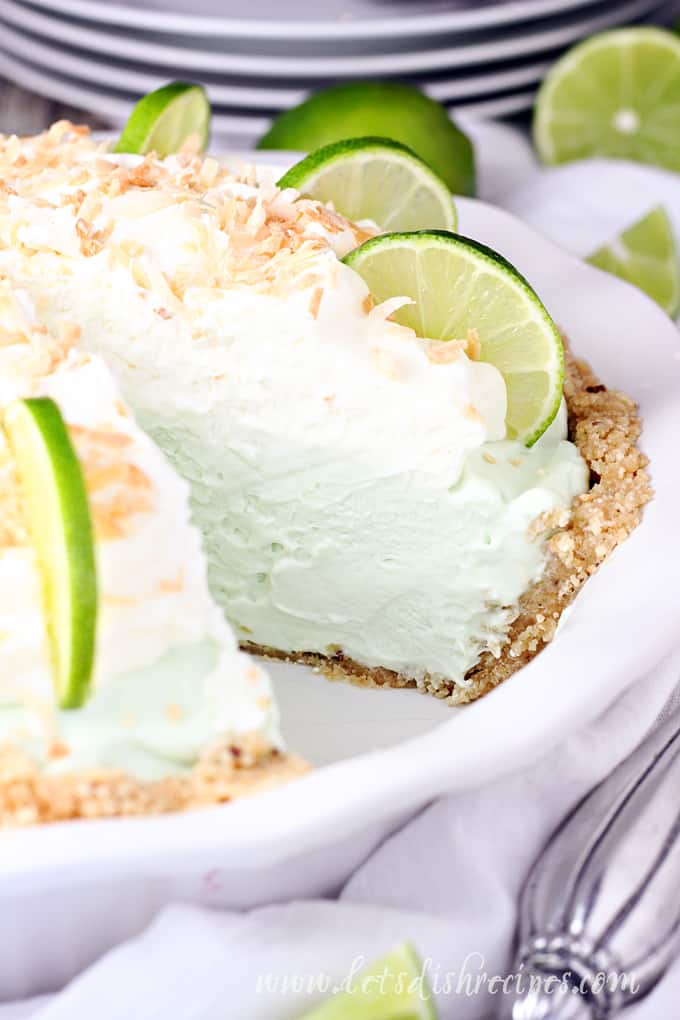 Mile High Key Lime Cream Pie