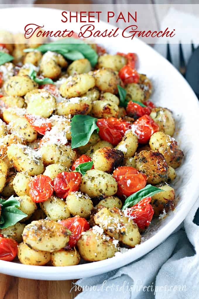 Sheet Pan Gnocchi and Tomatoes