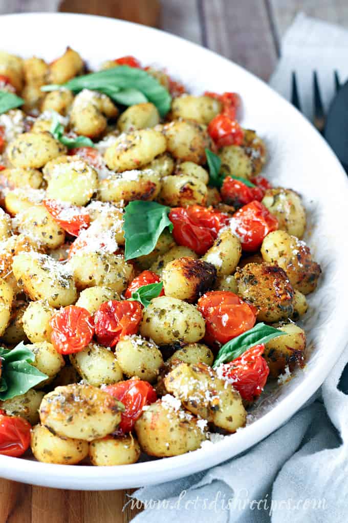 Sheet Pan Gnocchi and Tomatoes