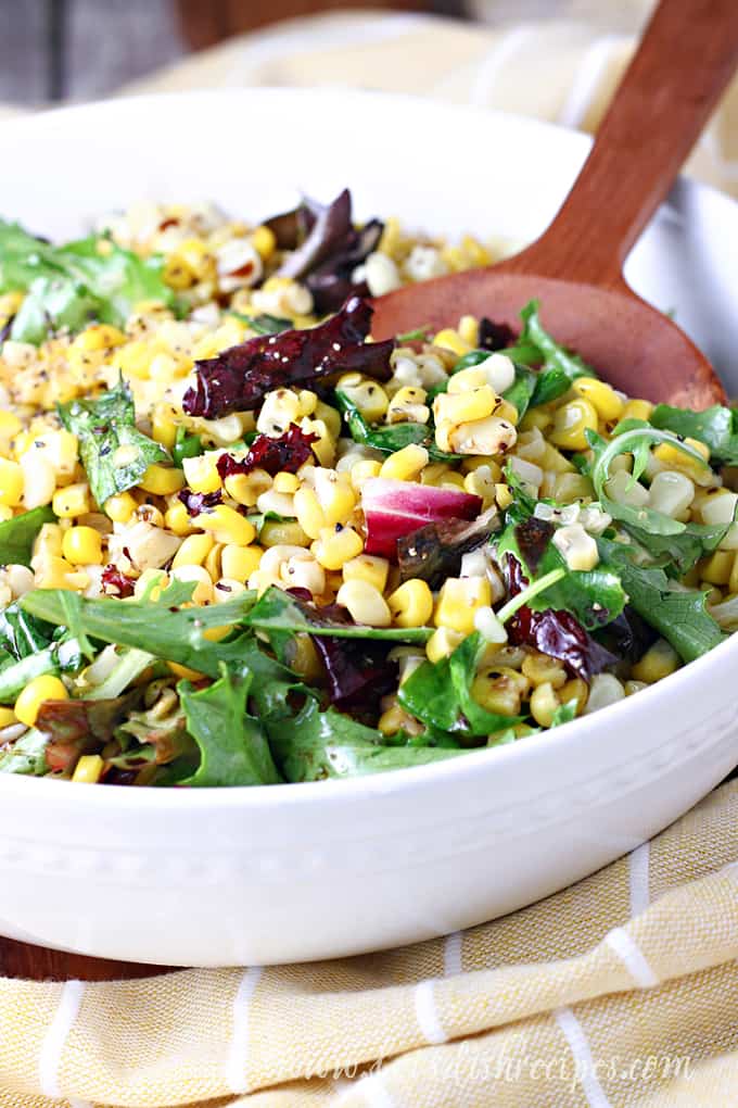 Warm Sweet Corn Salad